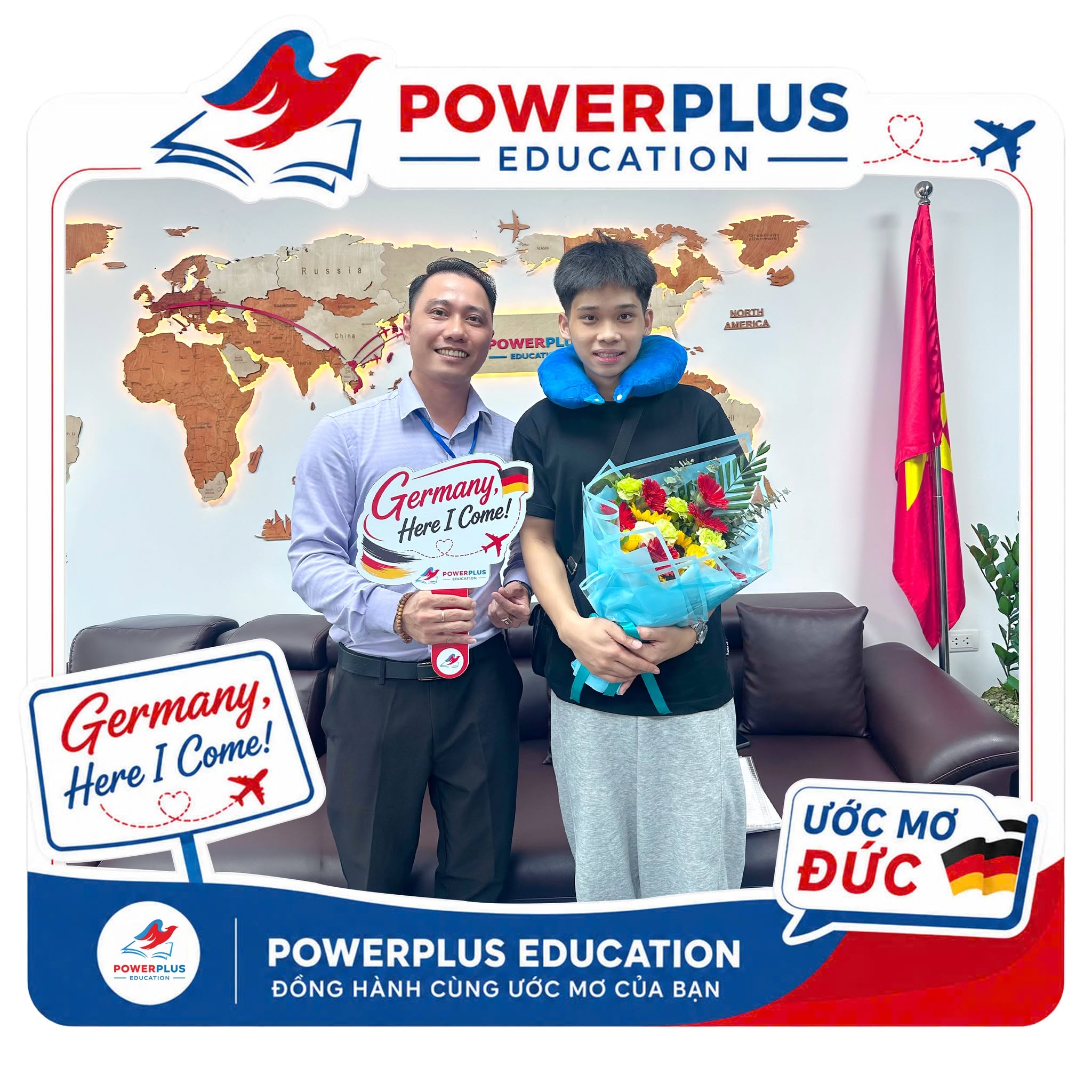 Khoảnh khắc tiễn bay học viên PowerPlus