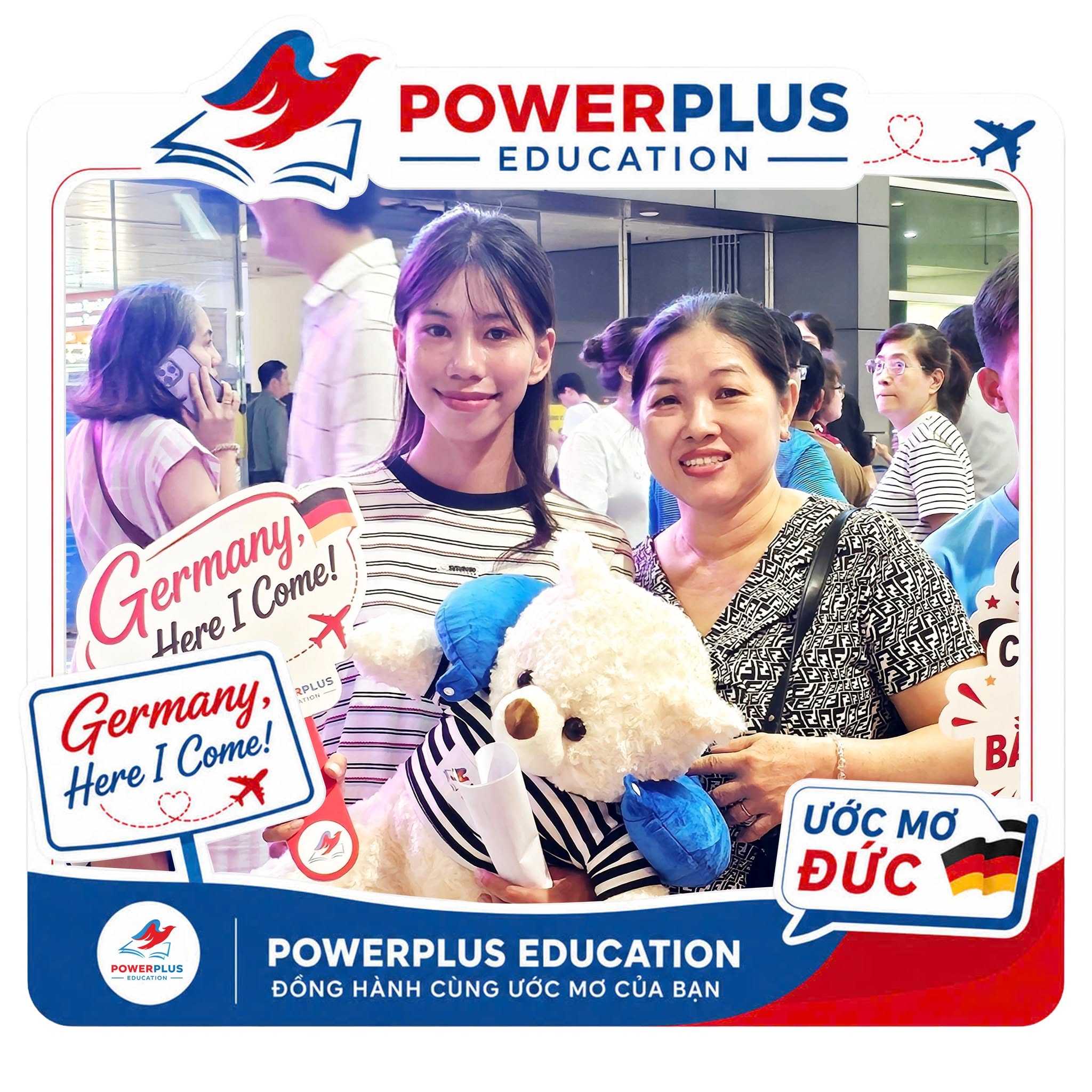 Hành trang mới của học viên PowerPlus tại Đức