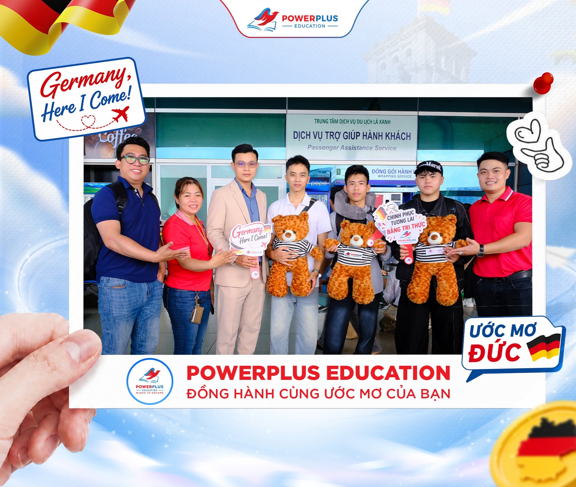 Khoảnh khắc tiễn bay học viên PowerPlus