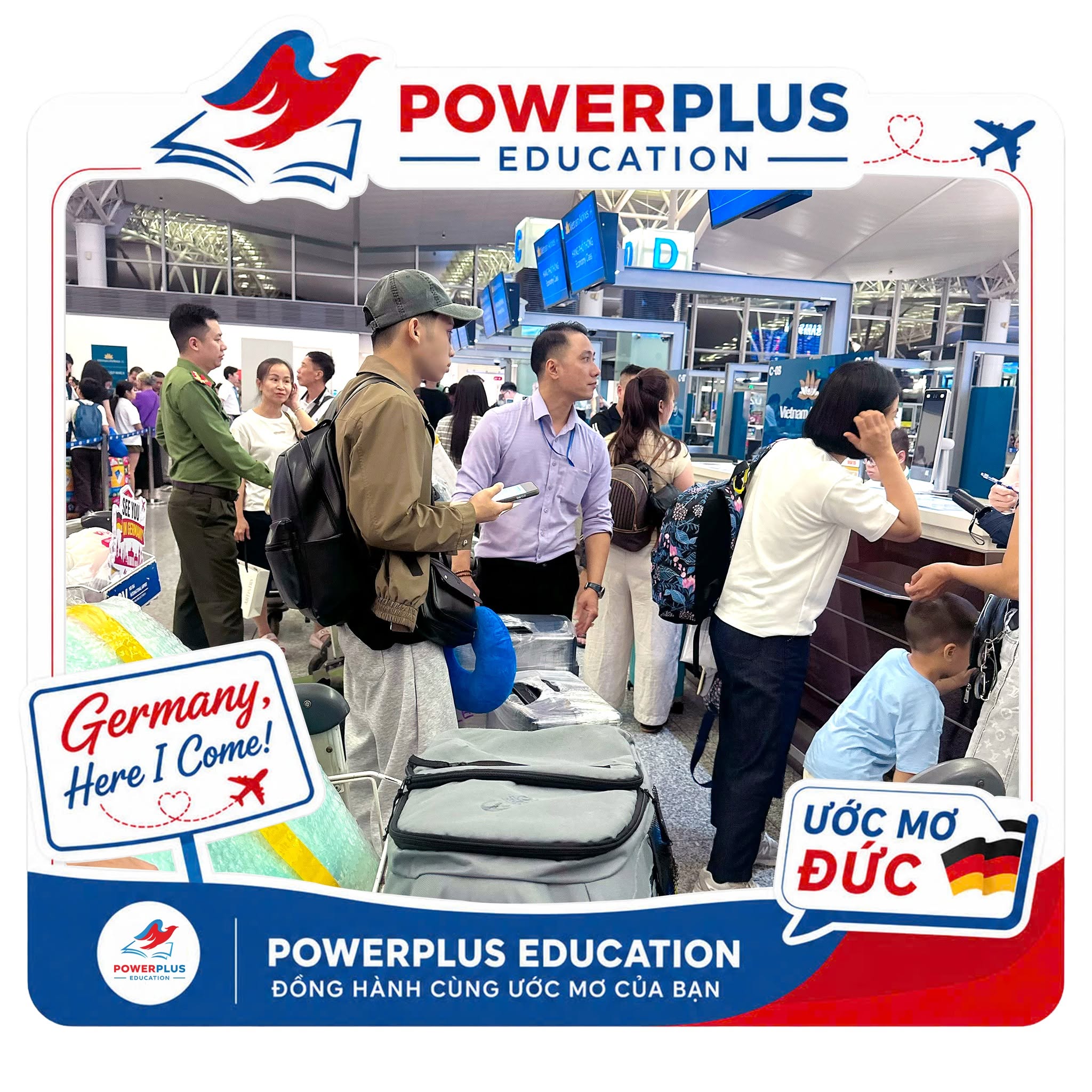 Hành trang mới của học viên PowerPlus tại Đức