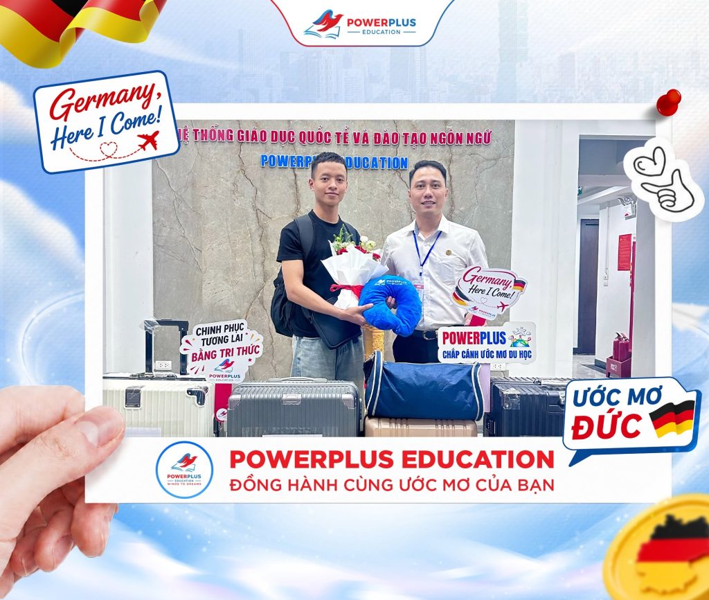 Lê Thành Đạt và Đặng Ngọc Phú chính thức sang Đức học ngành Kho vận