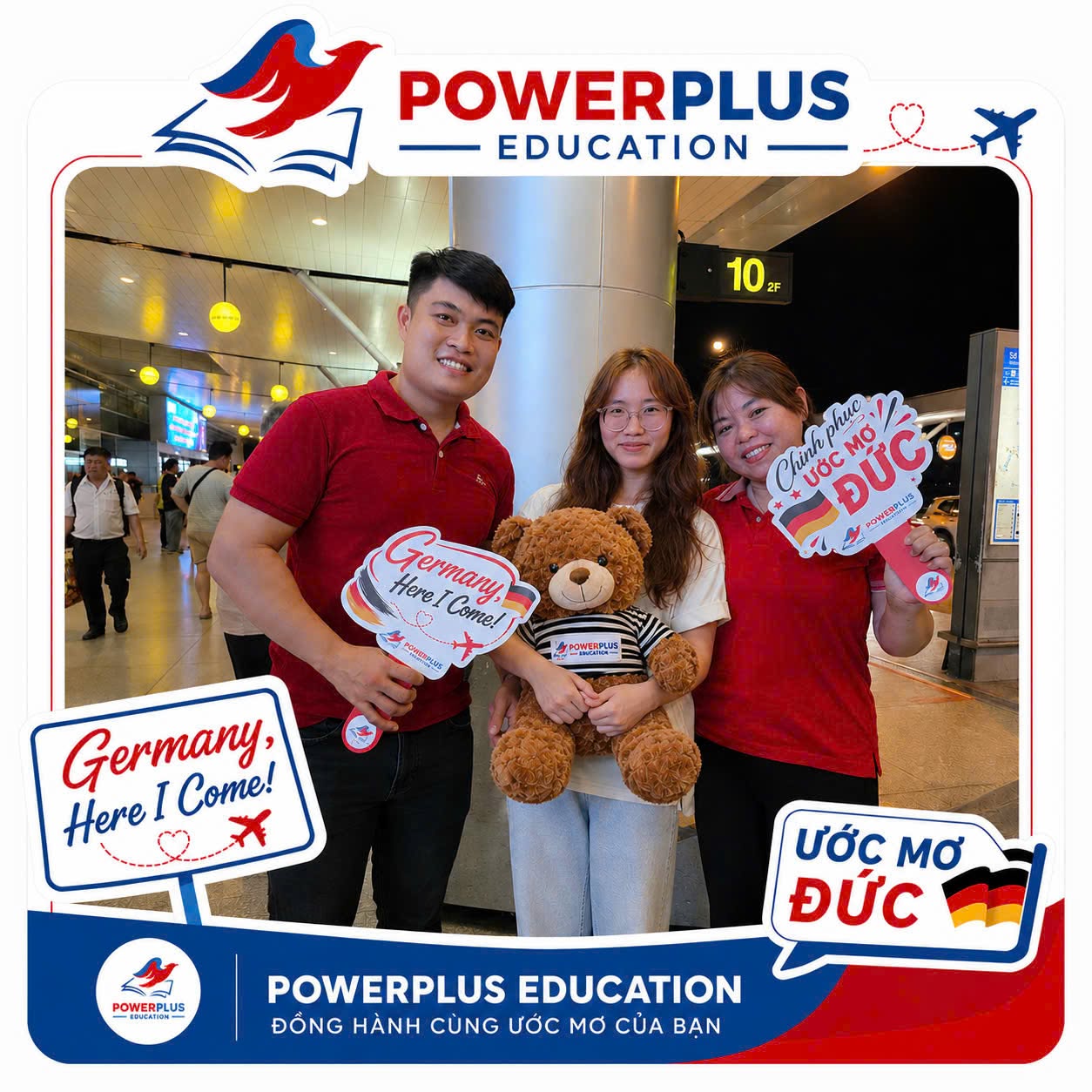 Hành trang mới của học viên PowerPlus tại Đức