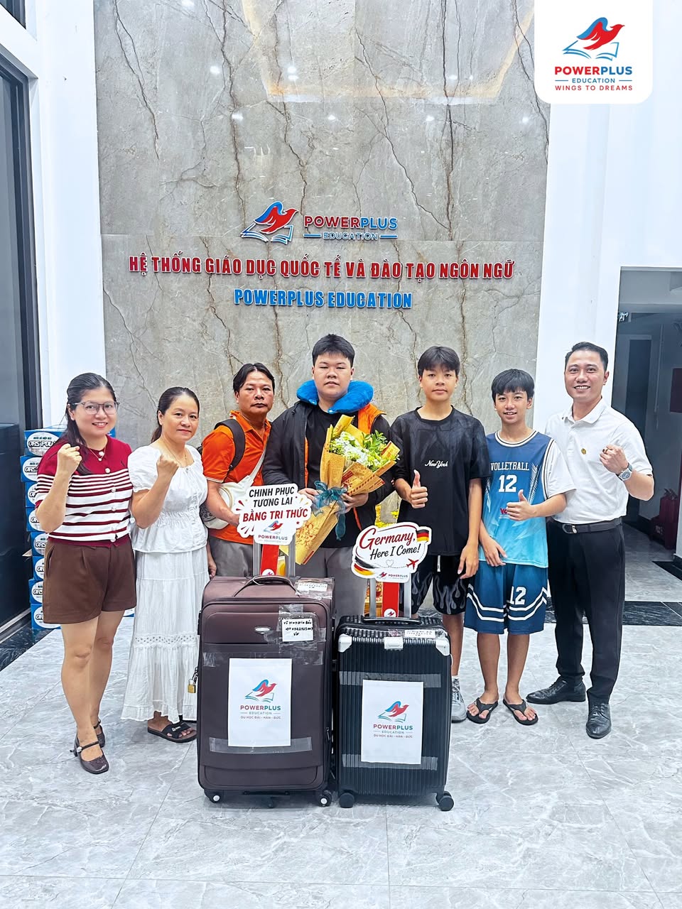 Chúc mừng Võ Huy Gia Bảo chính thức sang Đức – Khởi đầu mới với ngành Chế biến Thực phẩm