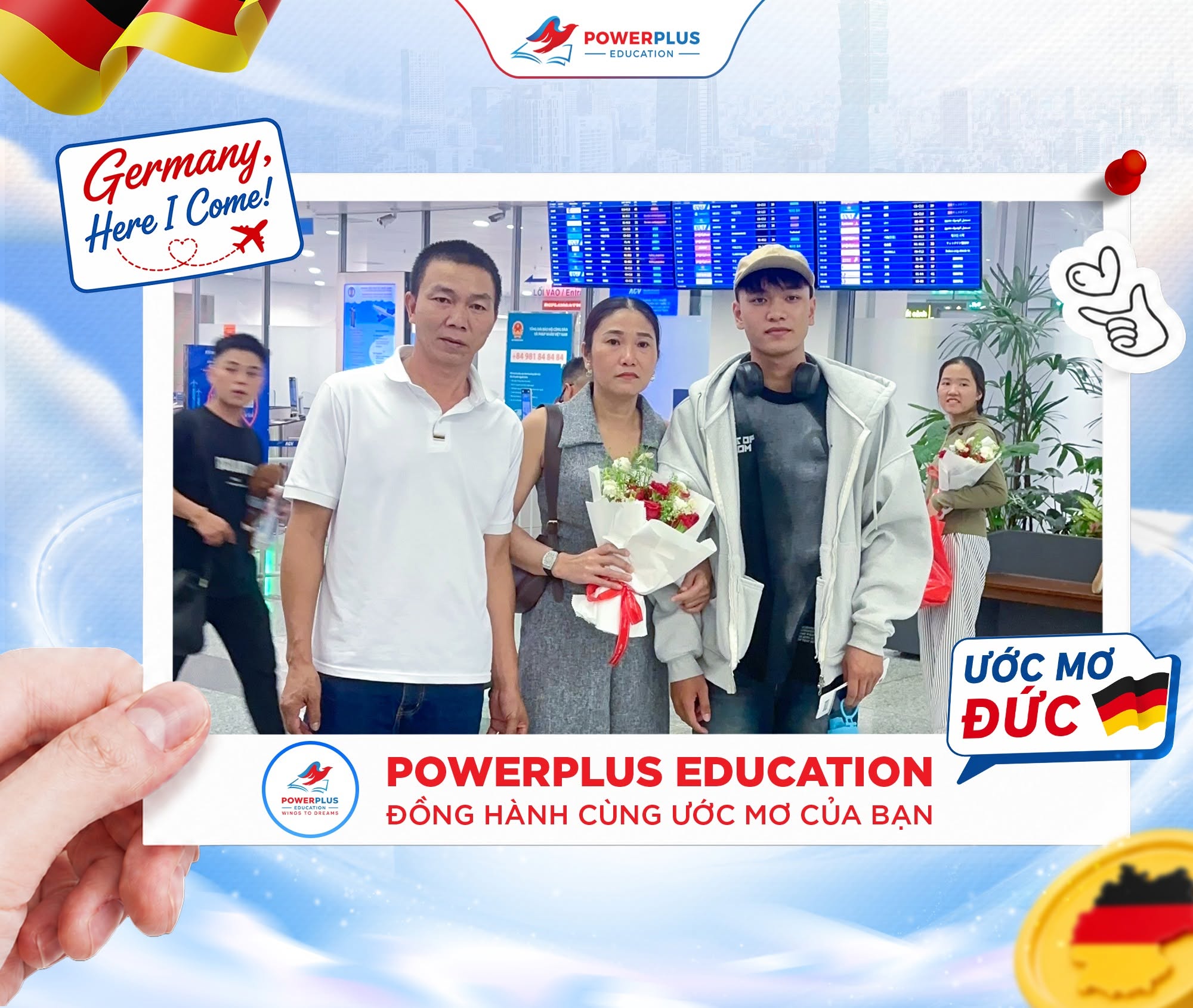 Chúc mừng Lê Thành Đạt và Đặng Ngọc Phú chính thức sang Đức – Sẵn sàng chinh phục ngành Kho vận