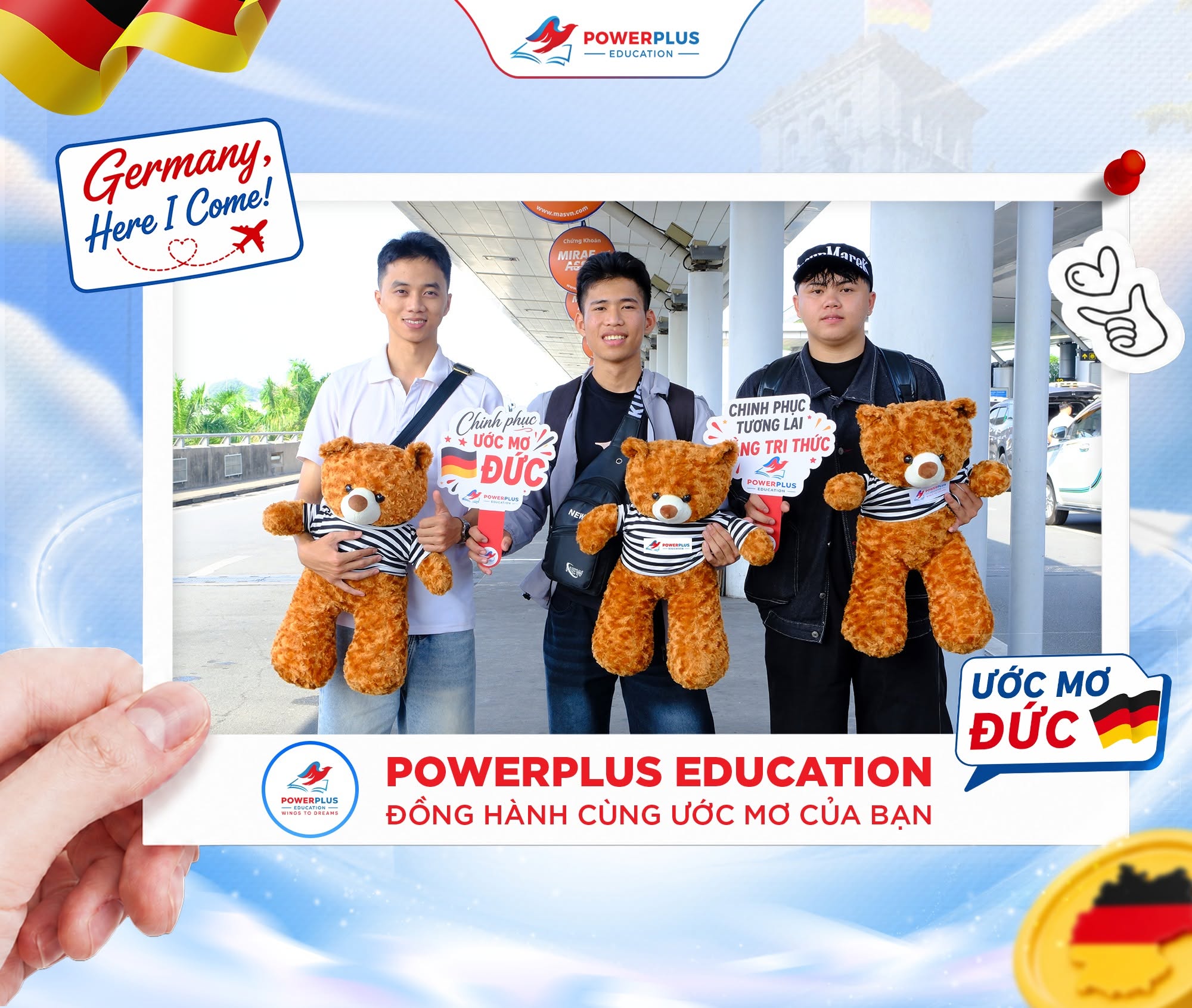 Hành trang mới của học viên PowerPlus tại Đức
