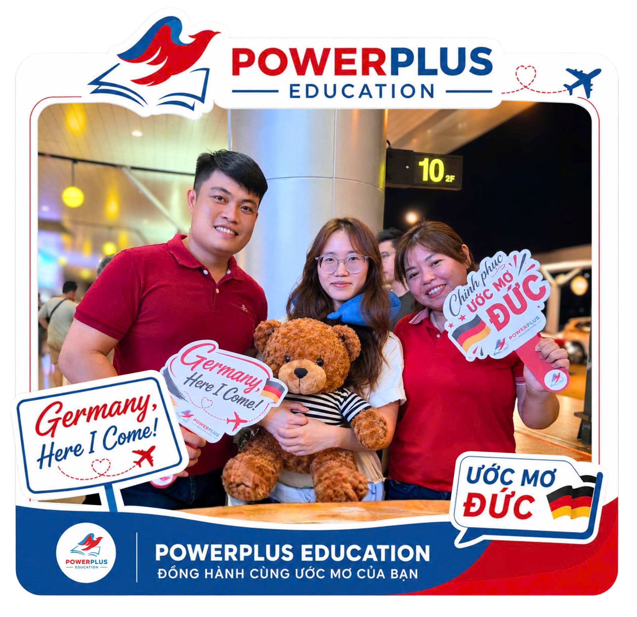Khoảnh khắc tiễn bay học viên PowerPlus