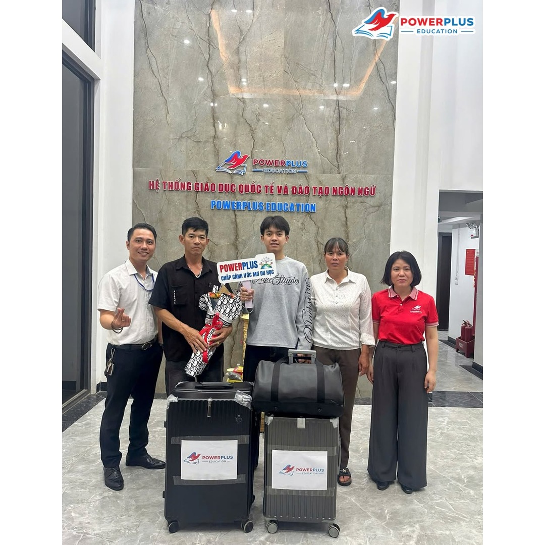 Chúc mừng 11 học viên PowerPlus xuất sắc nhận visa tháng 6